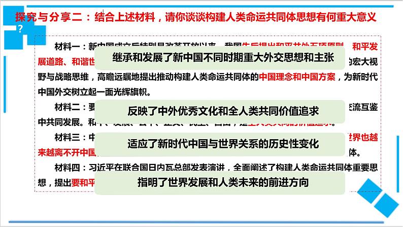 5.2 构建人类命运共同体 课件第6页