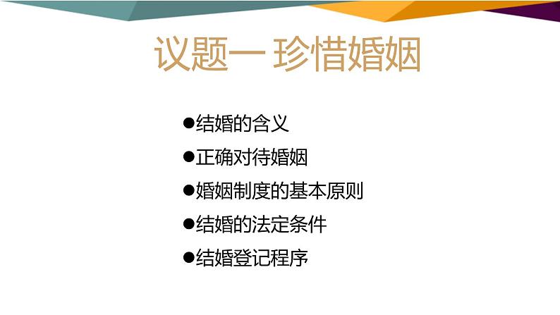 6.1《法律保护下的婚姻》课件PPT03