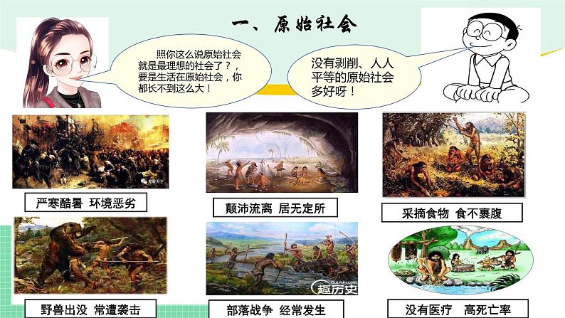 高中政治(必修1)1-1原始社会的解体和阶级社会的演进 课件第7页