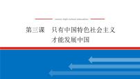 2023高考政治(新教材)復(fù)習(xí)課件 必修1 第三課 只有中國(guó)特色社會(huì)主義才能發(fā)展中國(guó)