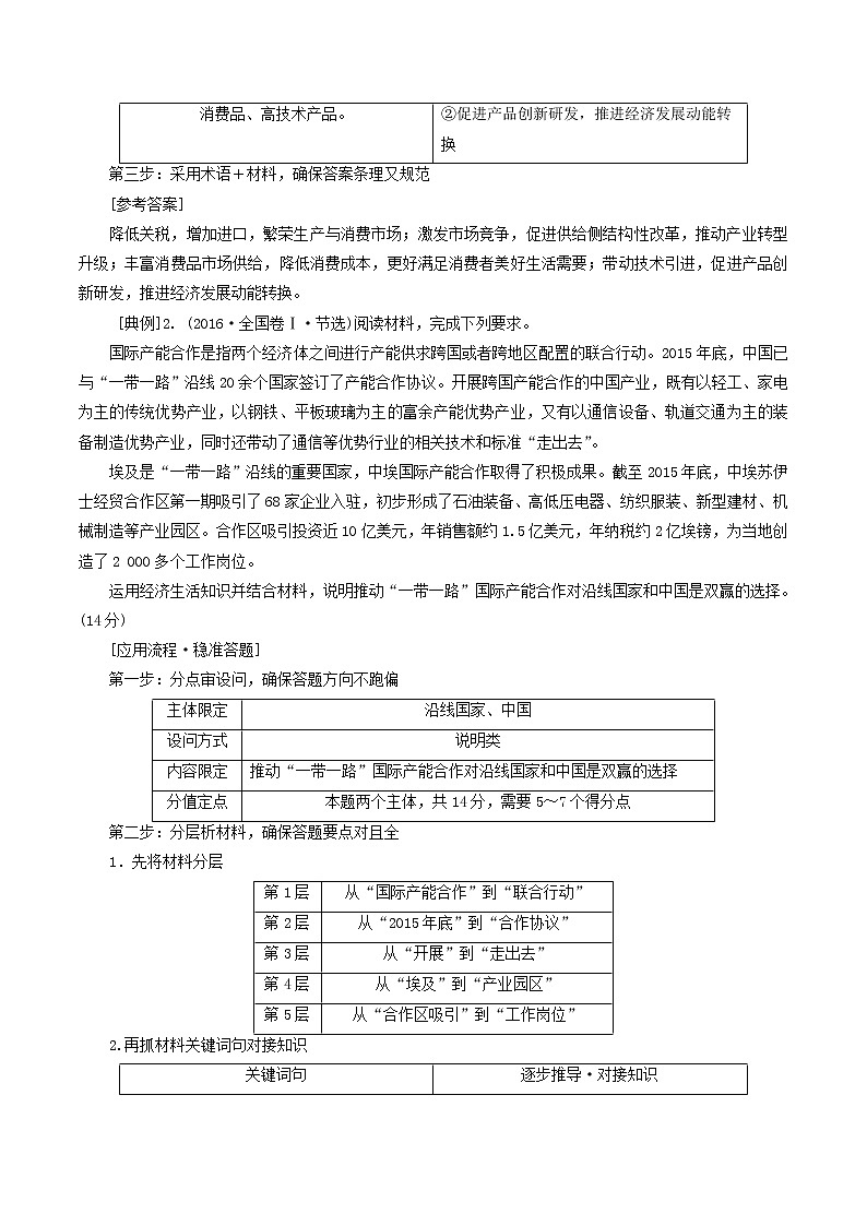 新高中政治高考专题06 参与国际经济竞争与合作(原卷版)第3页