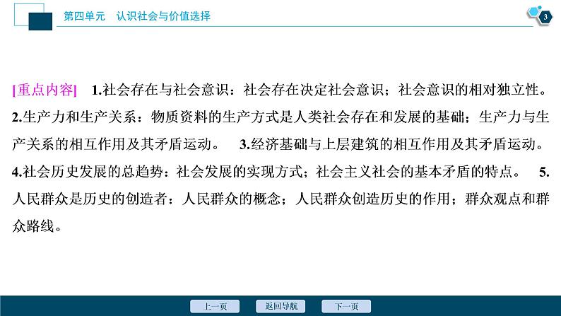 新高中政治高考2021年高考政治一轮复习(新高考版) 第4部分 第4单元 第11课 寻觅社会的真谛课件PPT第4页