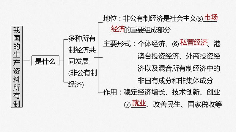 新高中政治高考2023年高考政治一轮复习(部编版) 第5课 我国的生产资料所有制课件PPT第4页