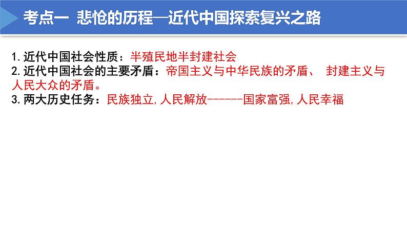 【期末总复习】统编版政治必修一第二课 只有社会主义才能救中国 复习课件06