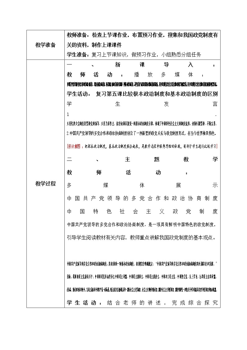 6.1《中国共产党领导的多党合作和政治协商制度》课件ppt（送教案练习）02