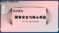 高中第一单元 各具特色的国家综合探究 国家安全与核心利益优质课件ppt