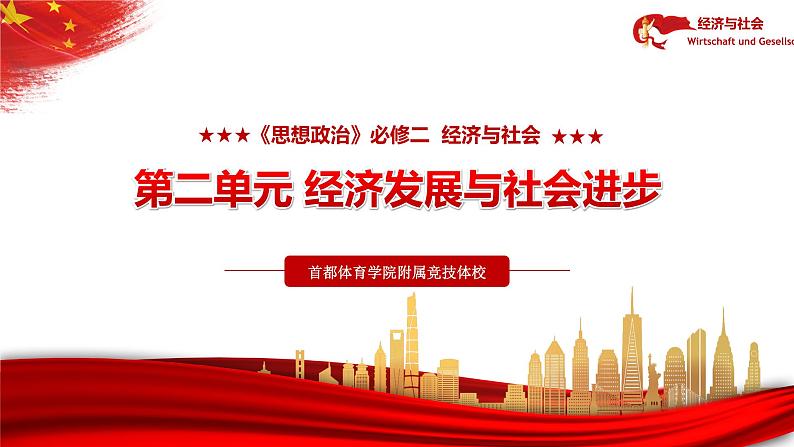 必修2《经济与社会》3.2建设现代化经济体系-2023课件PPT第1页