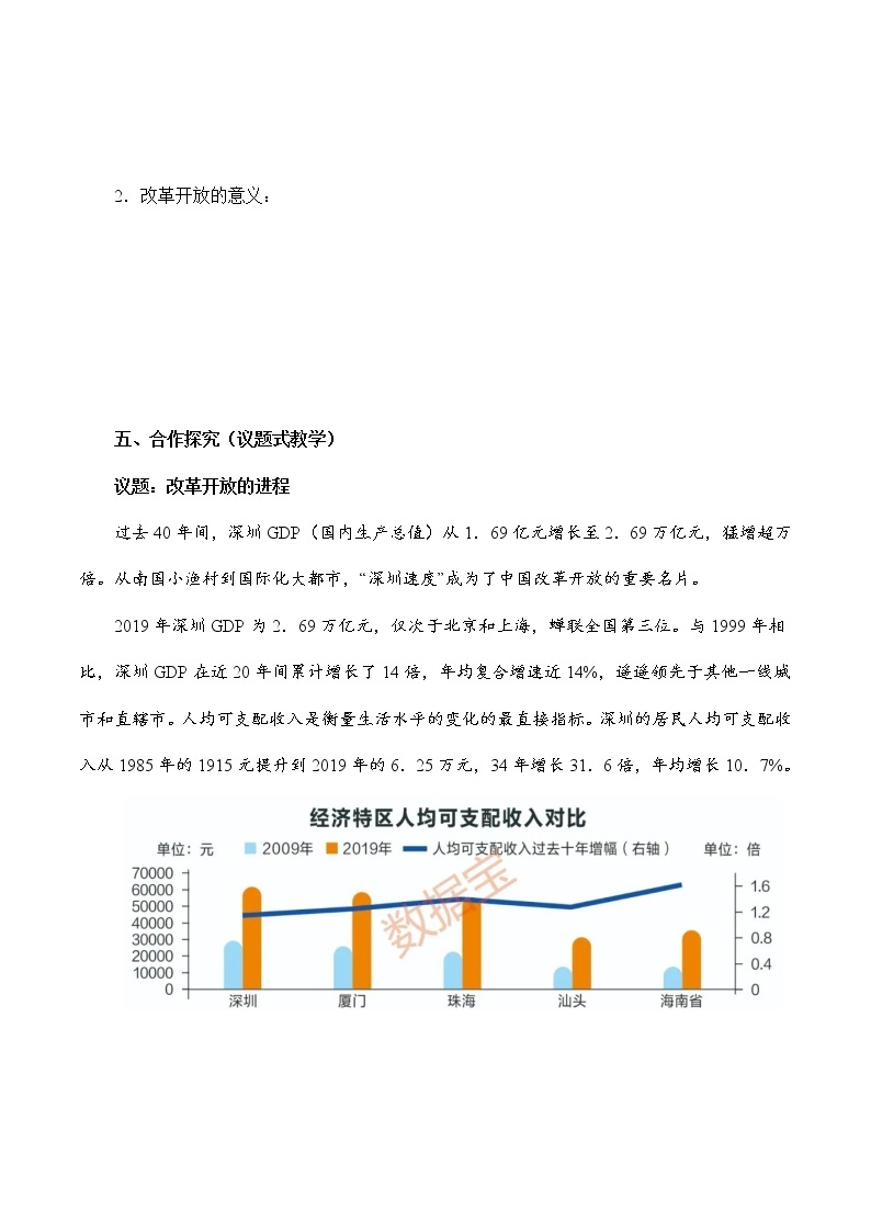 3.1 伟大的改革开放（精选课件+导学案+练习）精编高一政治同步备课系列（统编版必修1）03