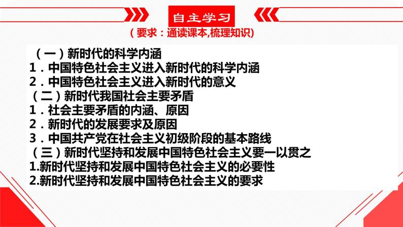 4.1 中国特色社会主义进入新时代（精选课件+导学案+练习）精编高一政治同步备课系列（统编版必修1）07