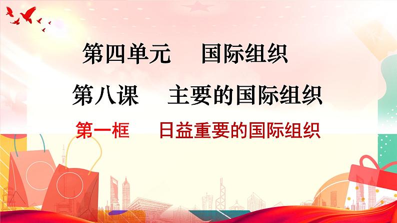 8.1 日益重要的国际组织课件-2022-2023学年高中政治统编版选择性必修一当代国际政治与经济第2页