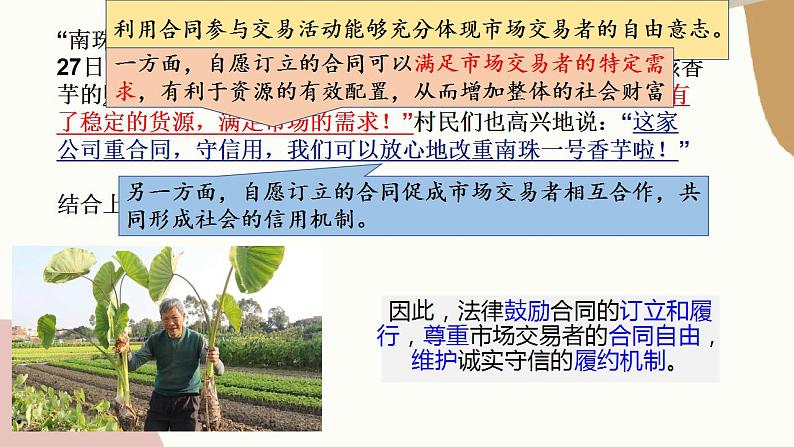 高中政治统编版选择性必修二3.1 订立合同学问大 课件07