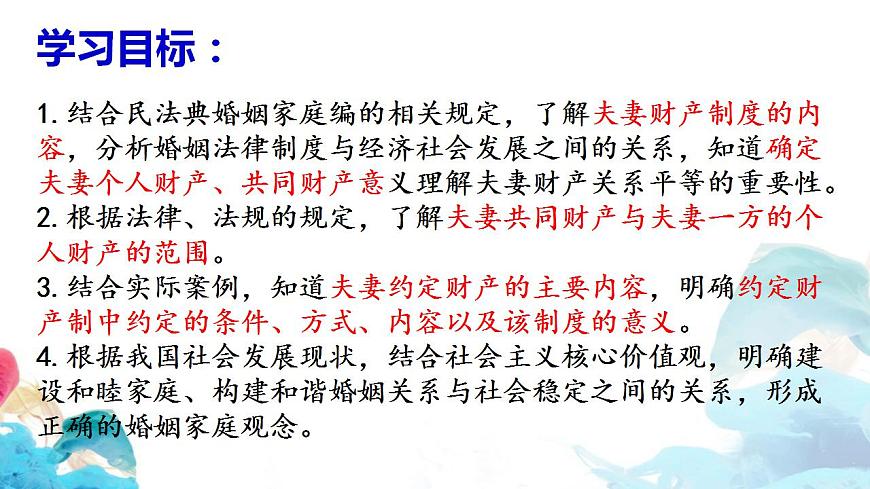 高中政治統(tǒng)編版選擇性必修二6.2 夫妻地位平等（共27張ppt）第2頁(yè)