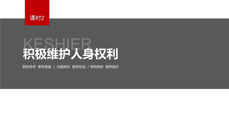 第一课 课时2 积极维护人身权利 课件第2页