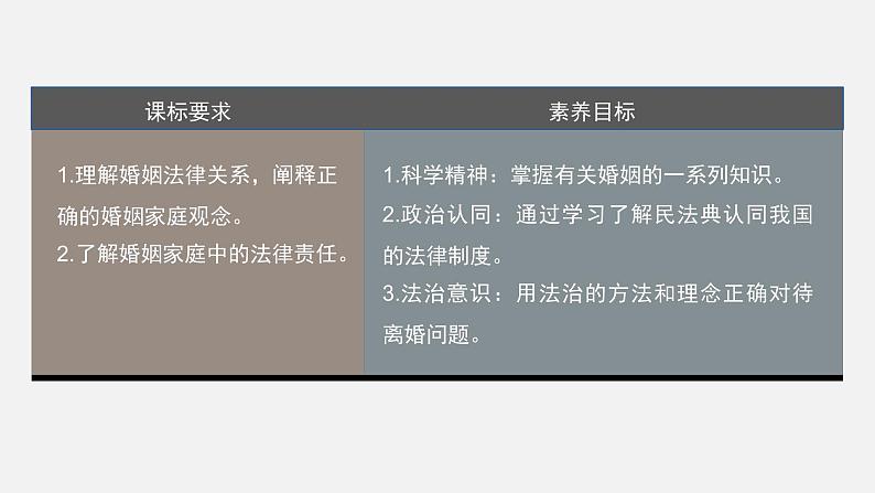 第六课 课时1 法律保护下的婚姻 课件第3页
