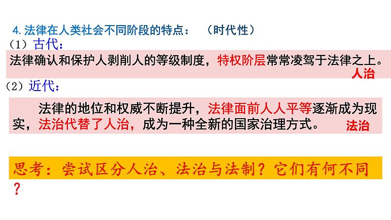 高中政治统编版必修三7.1我国法治建设的历程(共29张ppt)第5页