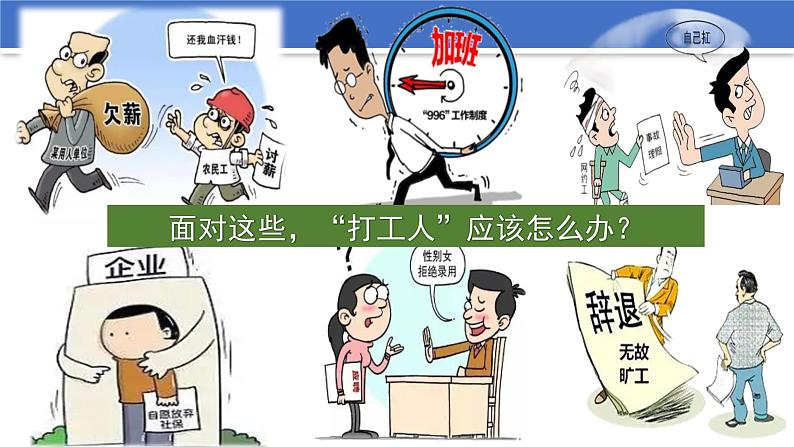 7.2心中有数上职场 课件-2022-2023学年高中政治统编版选择性必修二法律与生活第1页