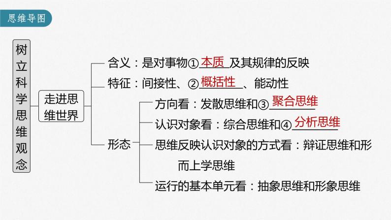 部编版高考政治一轮复习课件  第35课 树立科学思维观念05