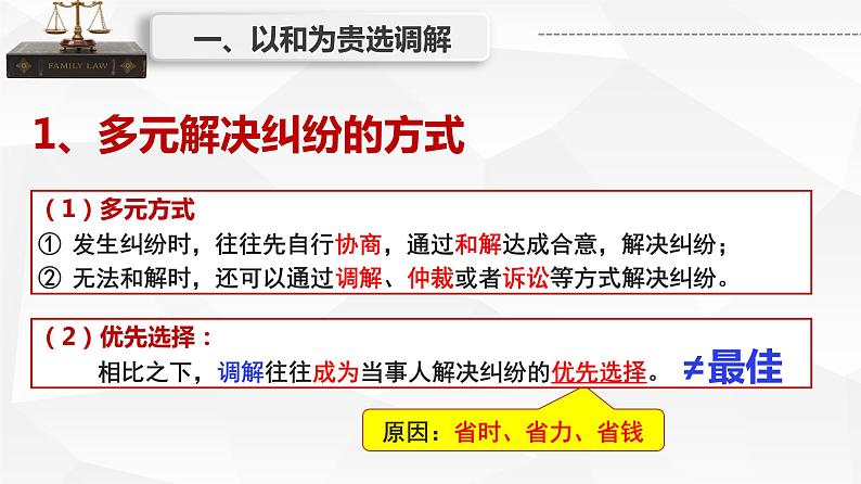 9.1认识调解与仲裁 课件-2022-2023学年高中政治统编版选择性必修二法律与生活第5页