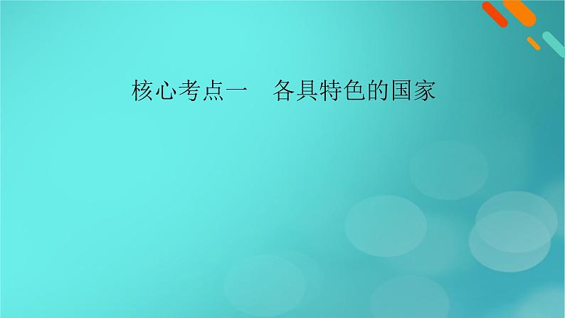 (新高考适用)2023版高考政治二轮总复习 第1部分 专题过关突破 过关微专题11核心考点一 各具特色的国家课件第8页