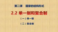 高中政治 (道德与法治)单一制和复合制图文课件ppt