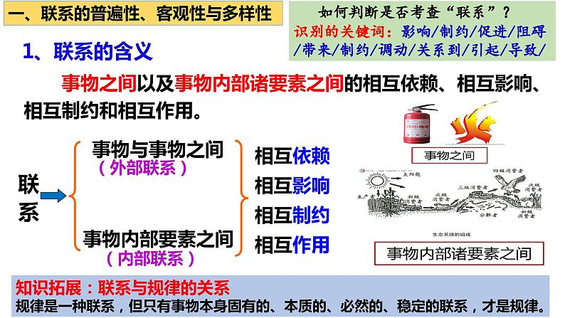 3.1 世界是普遍联系的课件-2023届高考政治一轮复习统编版必修四哲学与文化第8页