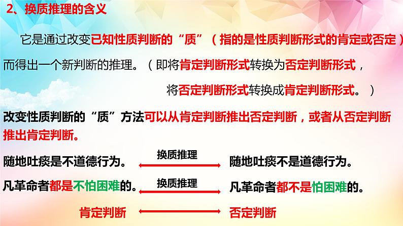 6.2简单判断的演绎推理方法课件-高中政治选择性必修三逻辑与思维04