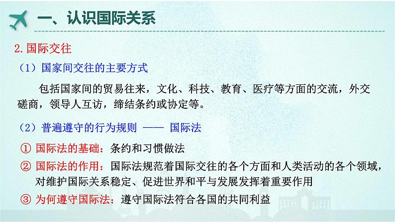 3.2 国际关系 课件-高中政治统编版选择性必修一当代国际政治与经济第6页