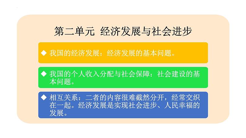 第四课 我国的个人收入分配与社会保障 课件-2023届高考政治统编版必修二经济与社会03