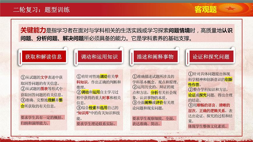 重視知識(shí)重構(gòu) 把握命題規(guī)律 注重題型訓(xùn)練 課件-2023屆重慶市高考政治二輪復(fù)習(xí)策略第6頁(yè)