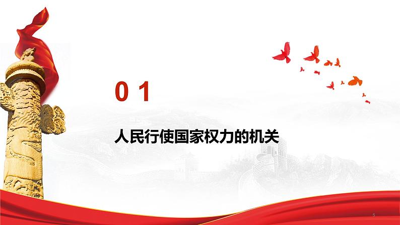 5.1人民代表大会:我国的国家权力机关 课件-高中政治统编版必修305
