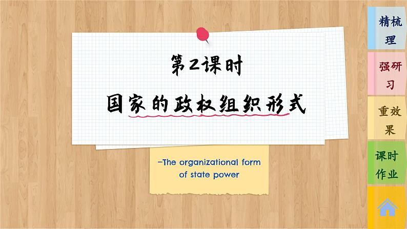 第2课时 国家的政权组织形式 第3页