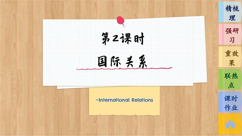 第2课时 国际关系 第3页