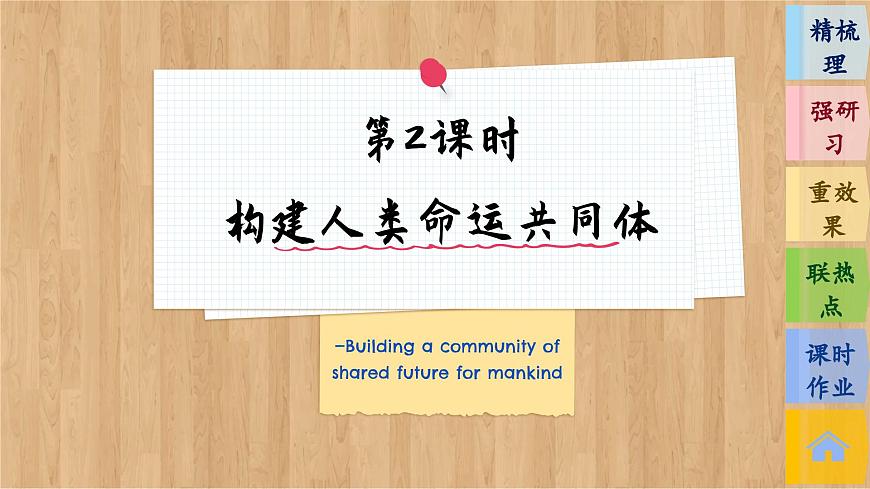 第2課時(shí)　構(gòu)建人類命運(yùn)共同體  第3頁