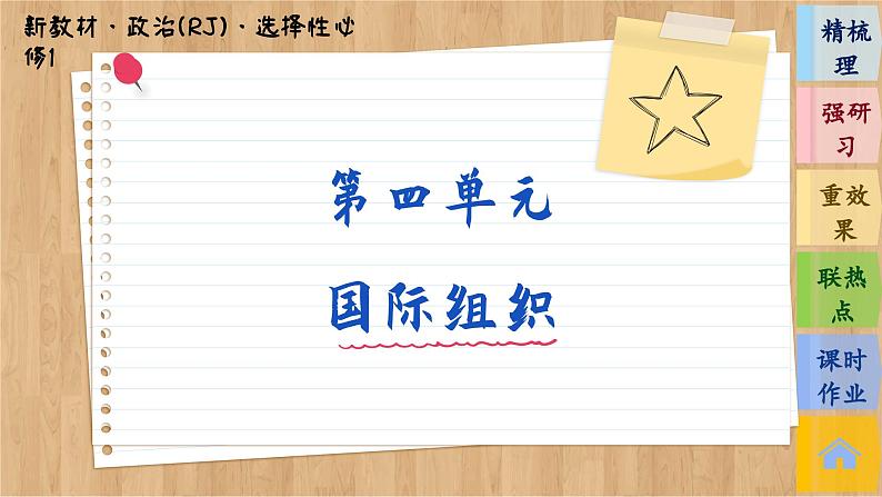 第3课时 区域性国际组织 第1页