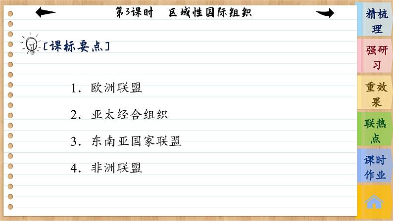 第3课时 区域性国际组织 第4页