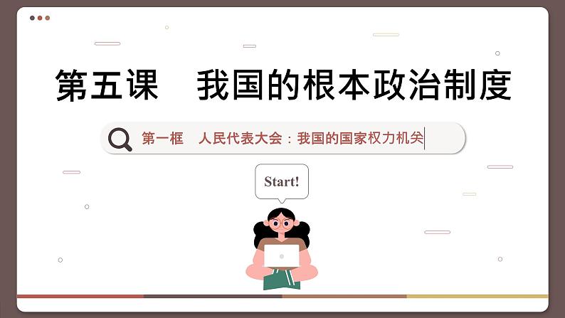 5.1 人民代表大会:我国的国家权力机关(课件PPT)01