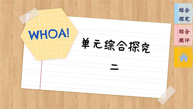 第二单元 认识社会与价值选择 综合探究(课件PPT)02