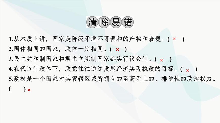 2024屆高考政治一輪復(fù)習(xí)選擇性必修1當(dāng)代國(guó)家政治與經(jīng)濟(jì)第一單元各具特色的國(guó)家課件第4頁(yè)