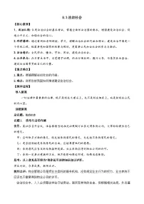 政治 (道德与法治)必修3 政治与法治第三单元 全面依法治国第八课 法治中国建设法治社会教学设计