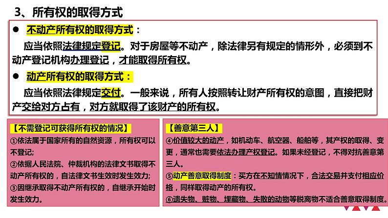 第二课 依法有效保护财产权 课件-2024届高考政治一轮复习统编版选择性必修二法律与生活第8页