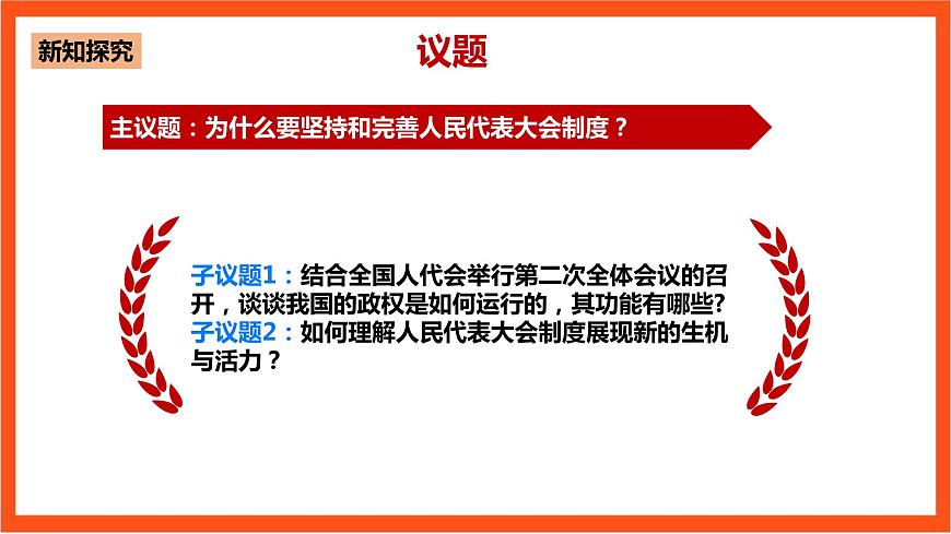 5.2人民代表大會制度：我國的根本政治制度課件—人教統(tǒng)編版道法必修3政治與法治第5頁