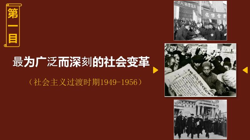 2.2 社会主义制度在中国的确立 课件-2023-2024学年高中政治统编版必修一中国特色社会主义02