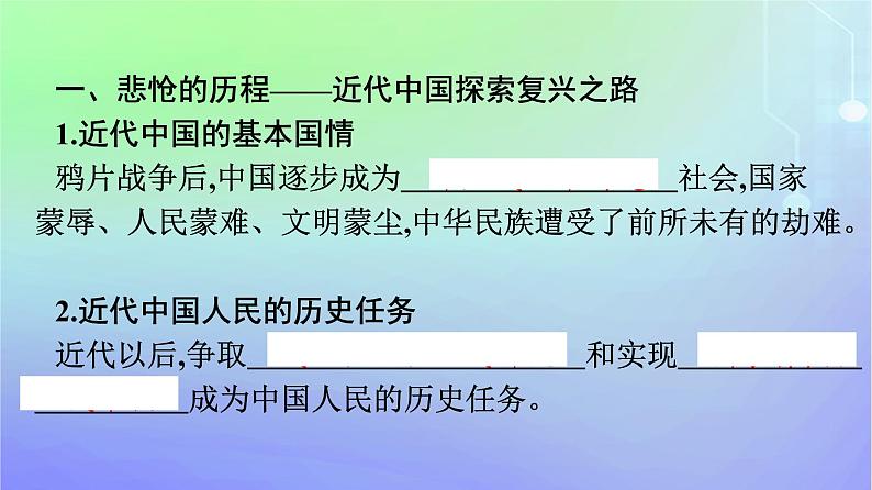 广西专版2023_2024学年新教材高中政治第2课只有社会主义才能救中国第1框新民主主义革命的胜利课件部编版必修1第7页