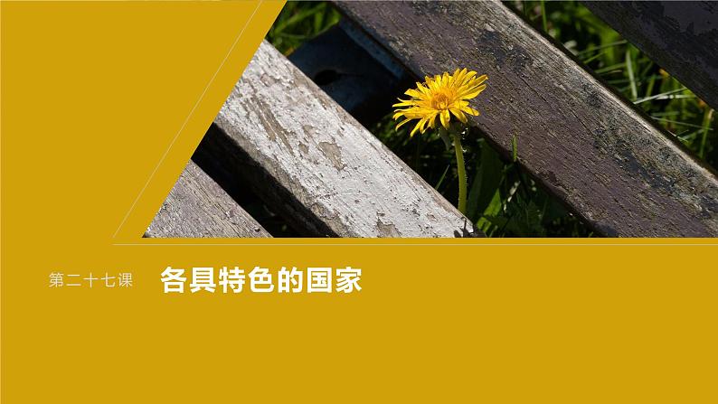 2024届高考政治一轮复习(部编版江苏专用)选择性必修1当代国际政治与经济第二十七课课时1国体与政体课件第1页