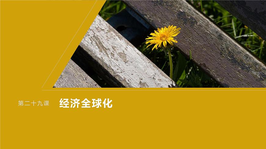 2024屆高考政治一輪復(fù)習(xí)(部編版江蘇專用)選擇性必修1當(dāng)代國際政治與經(jīng)濟(jì)第二十九課課時(shí)2經(jīng)濟(jì)全球化與中國課件第1頁