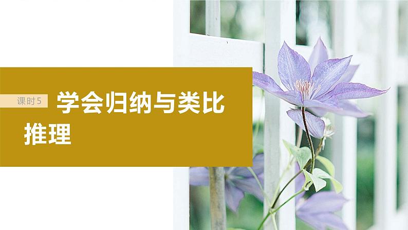 2024届高考政治一轮复习(部编版江苏专用)选择性必修3逻辑与思维第三十六课课时5学会归纳与类比推理课件第2页