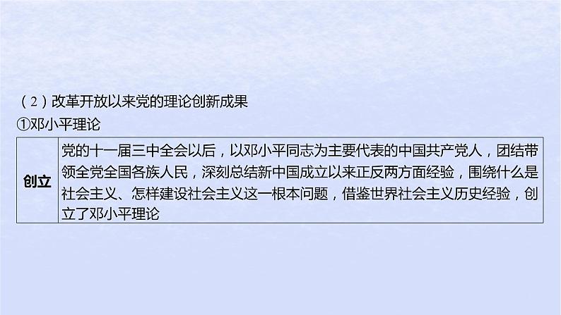江苏专版2023_2024学年新教材高中政治第三课只有中国特色社会主义才能发展中国第二框中国特色社会主义的创立发展和完善课件部编版必修1第6页