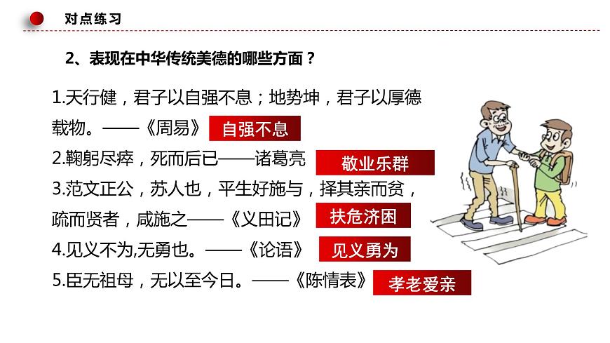 7.2 正確認識中華傳統(tǒng)文化 課件 -2023-2024學年高中政治統(tǒng)編版必修四哲學與文化第7頁