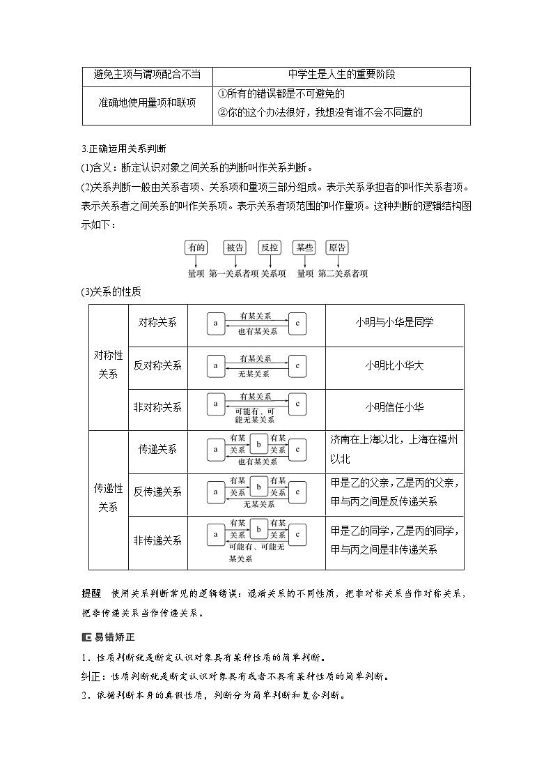 (部编版)高考政治一轮复习学案选择性必修3 第36课 课时2 正确运用判断(含解析)第2页