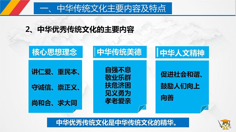 【核心素养目标】统编版高中政治必修四 4.7.2 2023-2024正确认识中华传统文化 课件+教案+学案+同步练习(含答案)+视频07